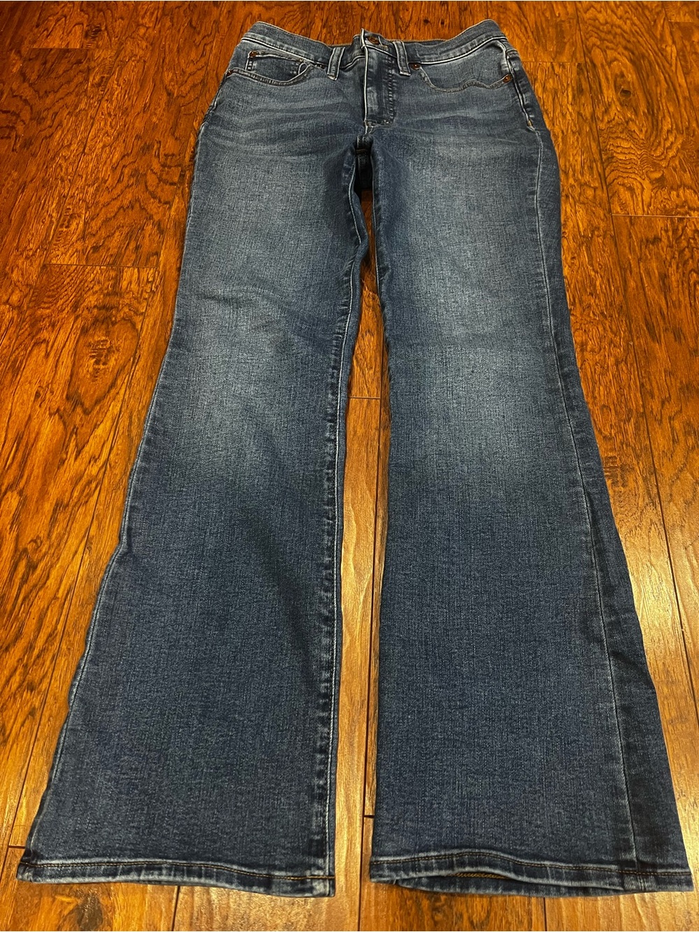 Madewell Skinny Flare Jeans Women's 27 P Boot-Cut High Rise Stretch